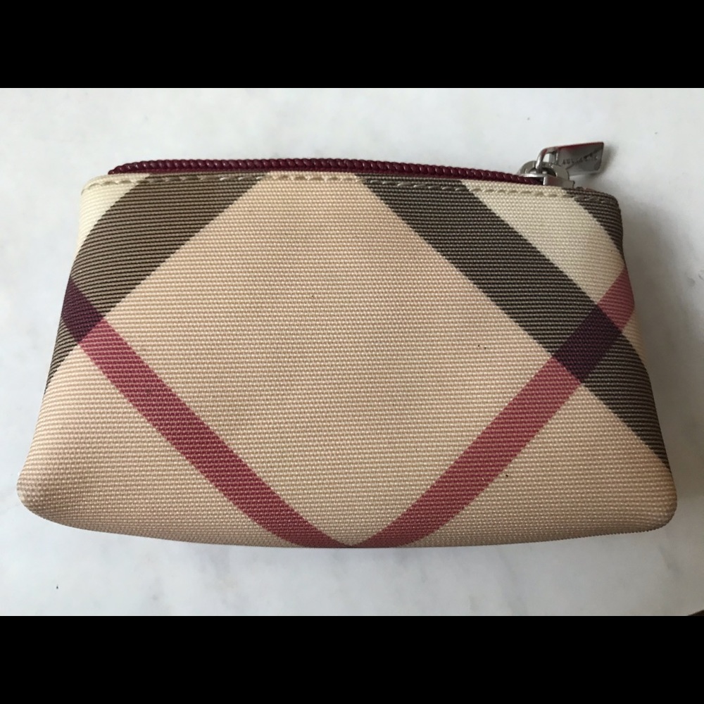 Authentic Burberry small coin case